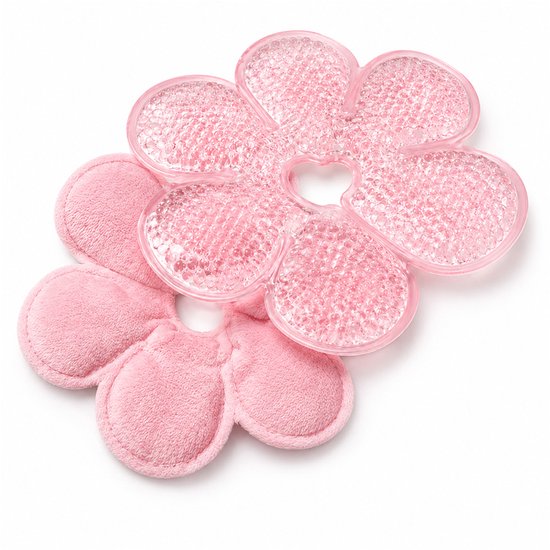 Baby Ono gel borstkompressen Hot & Cold - warm & koud kompres voor borstvoeding - herbruikbaar - set van 2