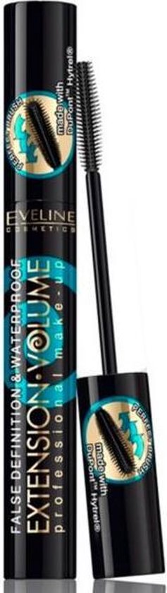 Eveline Cosmetics mascara - Extension Volume 4D False Definition - waterproof