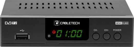 Cabletech tuner - DVB-T2 H.265 HEVC TV-ontvanger