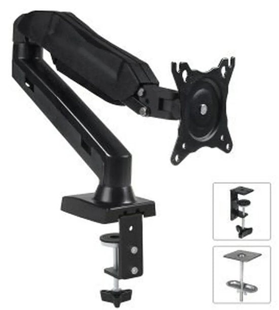 Maclean monitorbeugel - bureau steun 13-27 inch - 8 kg