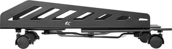 NanoRS RS480 pc-houder - desktop standaard 25 kg - met wielen 160-300 mm - Zwart