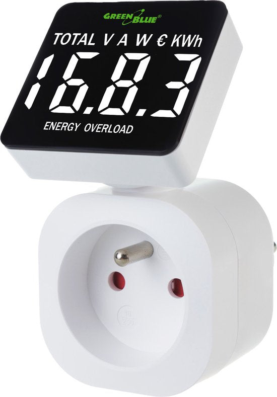 GreenBlue energiemeter - 16A max. 3.680W - 220-240V - GB620 E