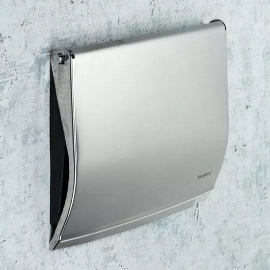 Klausberg 7088 keukenrolhouder - metaal - 25×13,5×2 cm