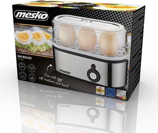 Mesko eierkoker - MS 4485 - 3 eieren 210W - Zwart