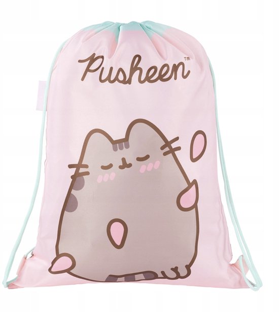 Pusheen gymtas - zwemtas en sporttas - 43×33 cm - dubbelzijdig design