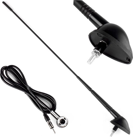 Amio auto-antenne - 40 cm - 5 mm adapter