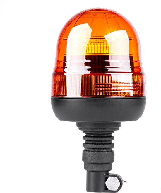 AMiO LED beacon light WAR09P - warning lamp ECE R65 R10 - 39 LED 12/24V IP56 - Orange