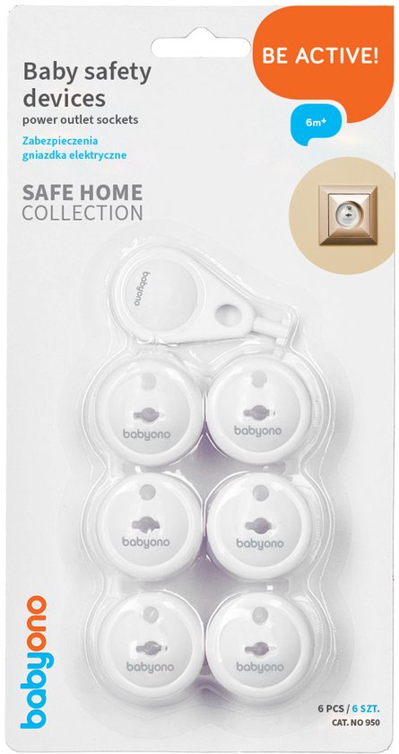 Baby Ono stopcontactafsluiter - set van 6