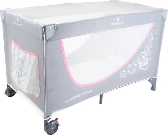 Babyono muggennet - babyklamboe voor ledikant en campingbedje