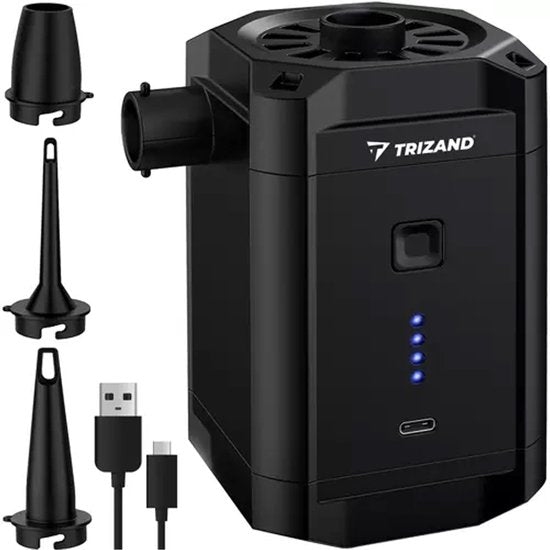 Draadloze luchtpomp - accu 240 L/min 5000 mAh - compact