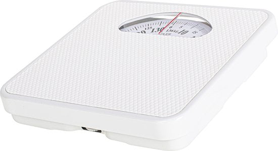 Adler AD 8179 bathroom scale - mechanical square - White