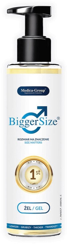 BiggerSize intieme gel - voor mannen - 150 ml