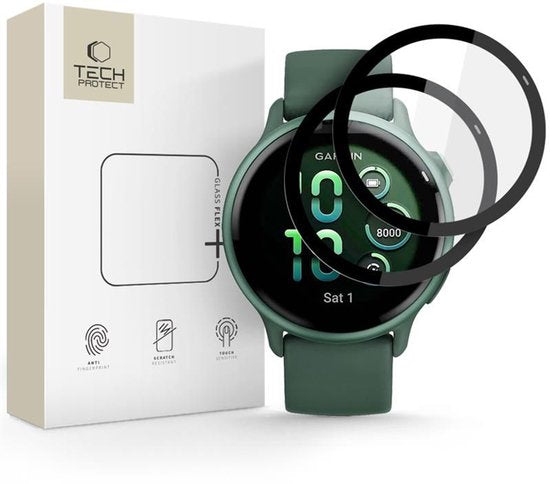 Tech-Protect hybride glas set van 2 - Garmin Vivoactive 6