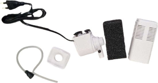 Aquarium filterpomp - wasbaar 650L/h 230V - Wit