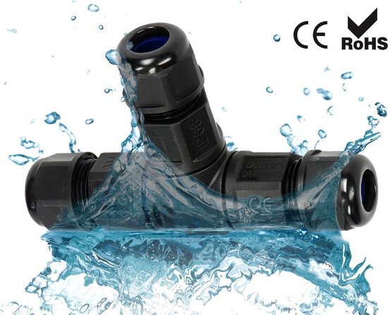 Orno kabelverbinder - waterdicht T-splitter 3-aderig - IP68