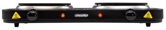 Mesko MS 6509 kookplaat - elektrisch dubbel - 2000 watt