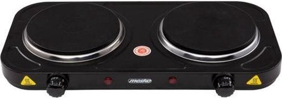 Mesko MS 6509 kookplaat - elektrisch dubbel - 2000 watt