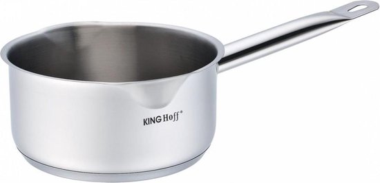 Kinghoff 1124 saucepan - Ø14 cm - all heat sources - stainless steel