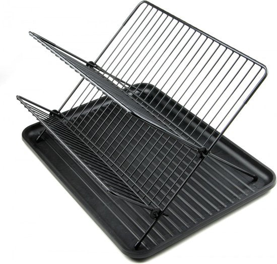 Kinghoff afdruiprek - met bestekkorf en lekbak 36×30×15 cm