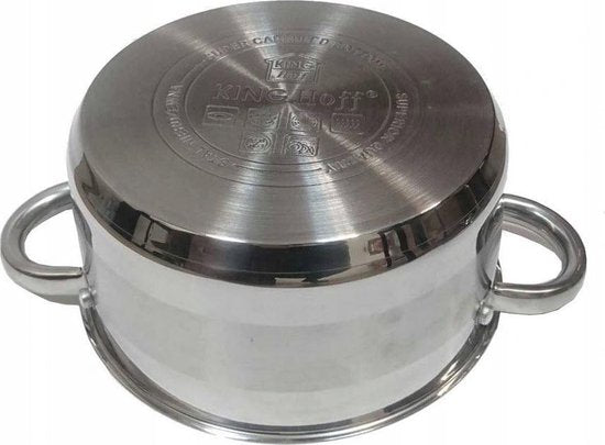 Kinghoff kookpan 4327 - met deksel - Ø 16 cm
