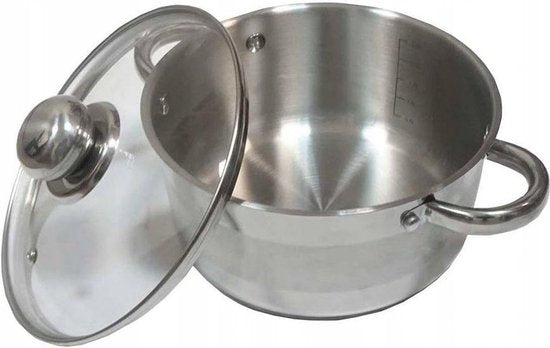 Kinghoff kookpan 4327 - met deksel - Ø 16 cm