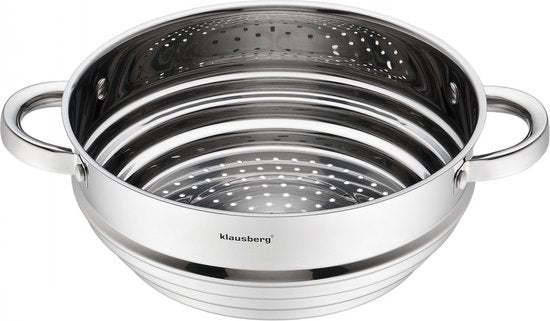 Klausberg stoompot inzet - universeel 24 cm