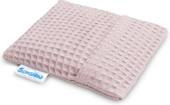 Sensillo kersenpittenzak - wafel katoen 13×16 cm - Roze