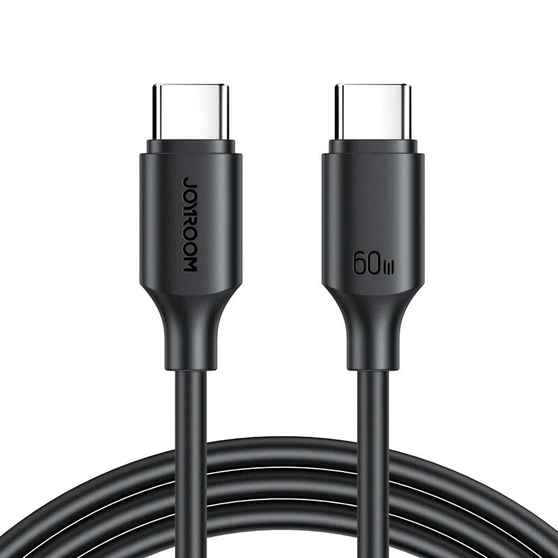 Joyroom USB-C naar USB-C Kabel 1 meter 60W Zwart