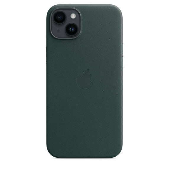 Apple iPhone 14 Plus Leather Case met MagSafe - Forest Green