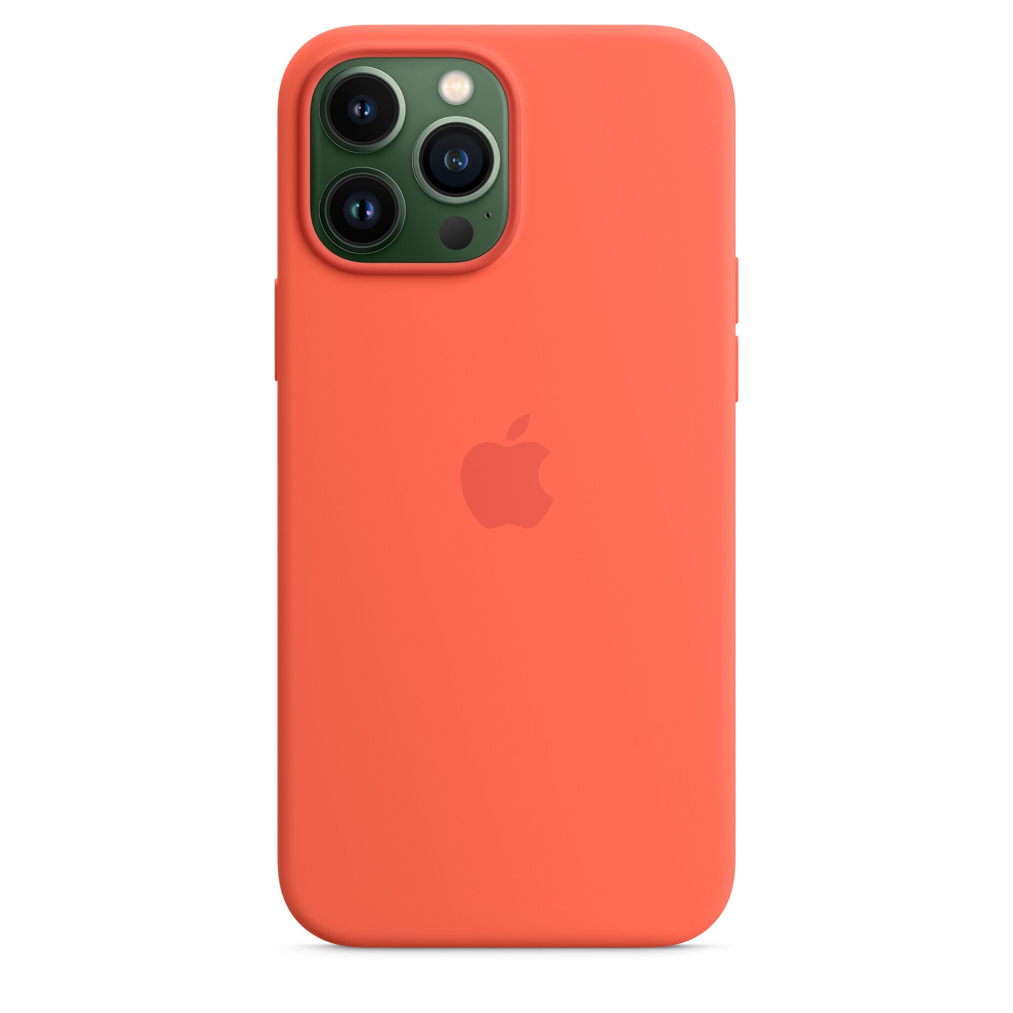 Apple iPhone 13 Pro Max Silicone Case met MagSafe - Nectarine