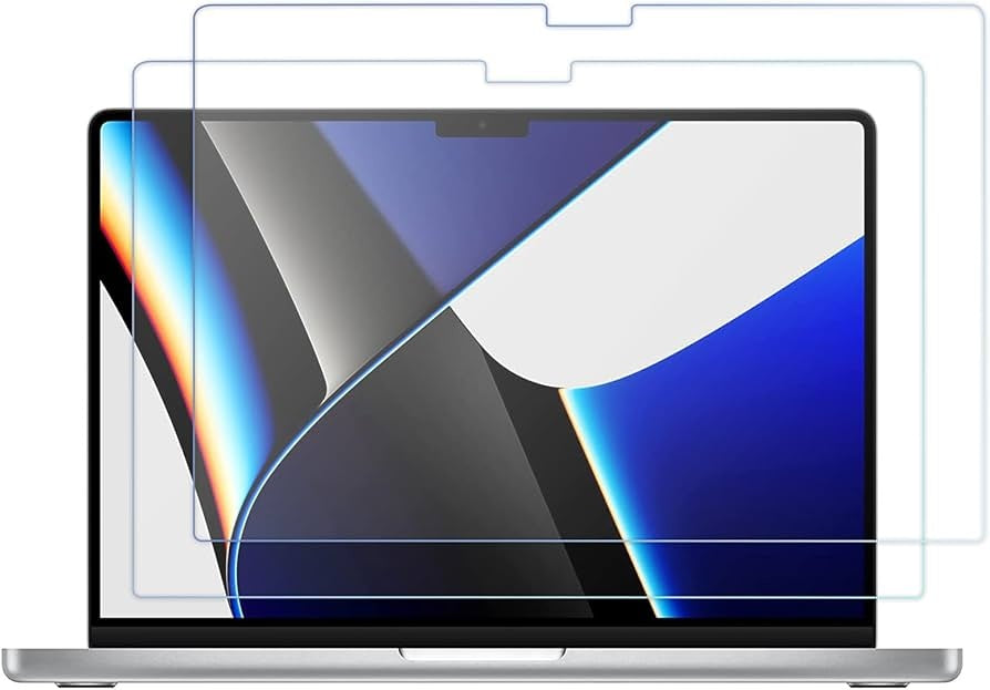 NuGlas screenprotector voor MacBook Air 14-inch (2023, M2) - Transparant