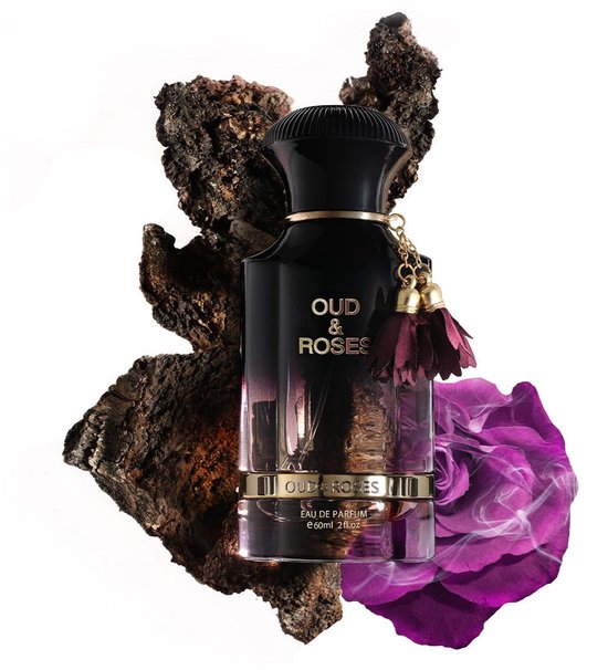 Ahmed Al Maghribi Oud & Roses extrait de parfum - unisex - 60 ml