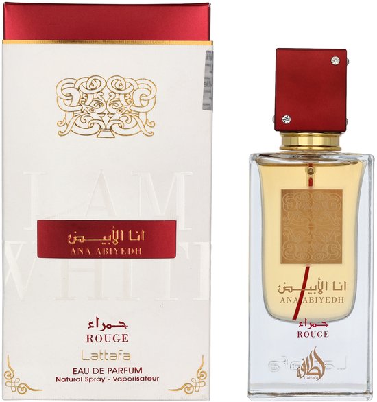 Lattafa Ana Abiyedh Rouge eau de parfum - 60 ml