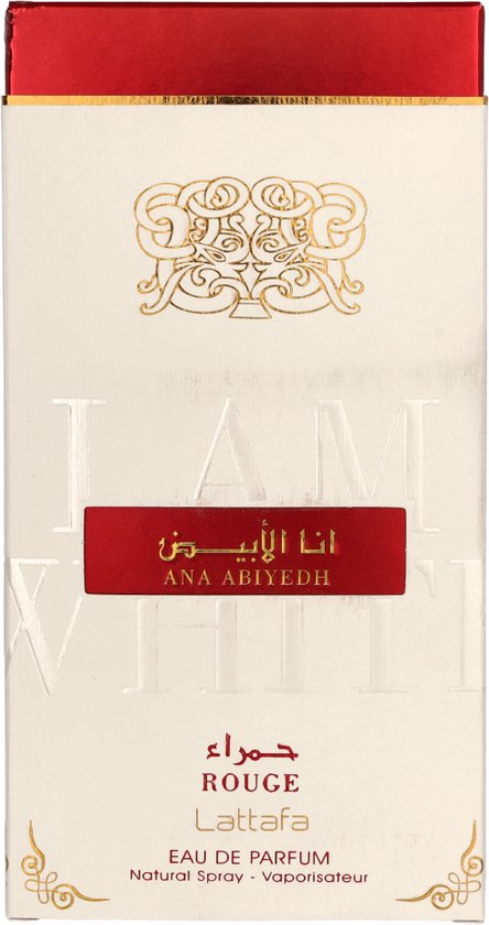 Lattafa Ana Abiyedh Rouge eau de parfum - 60 ml