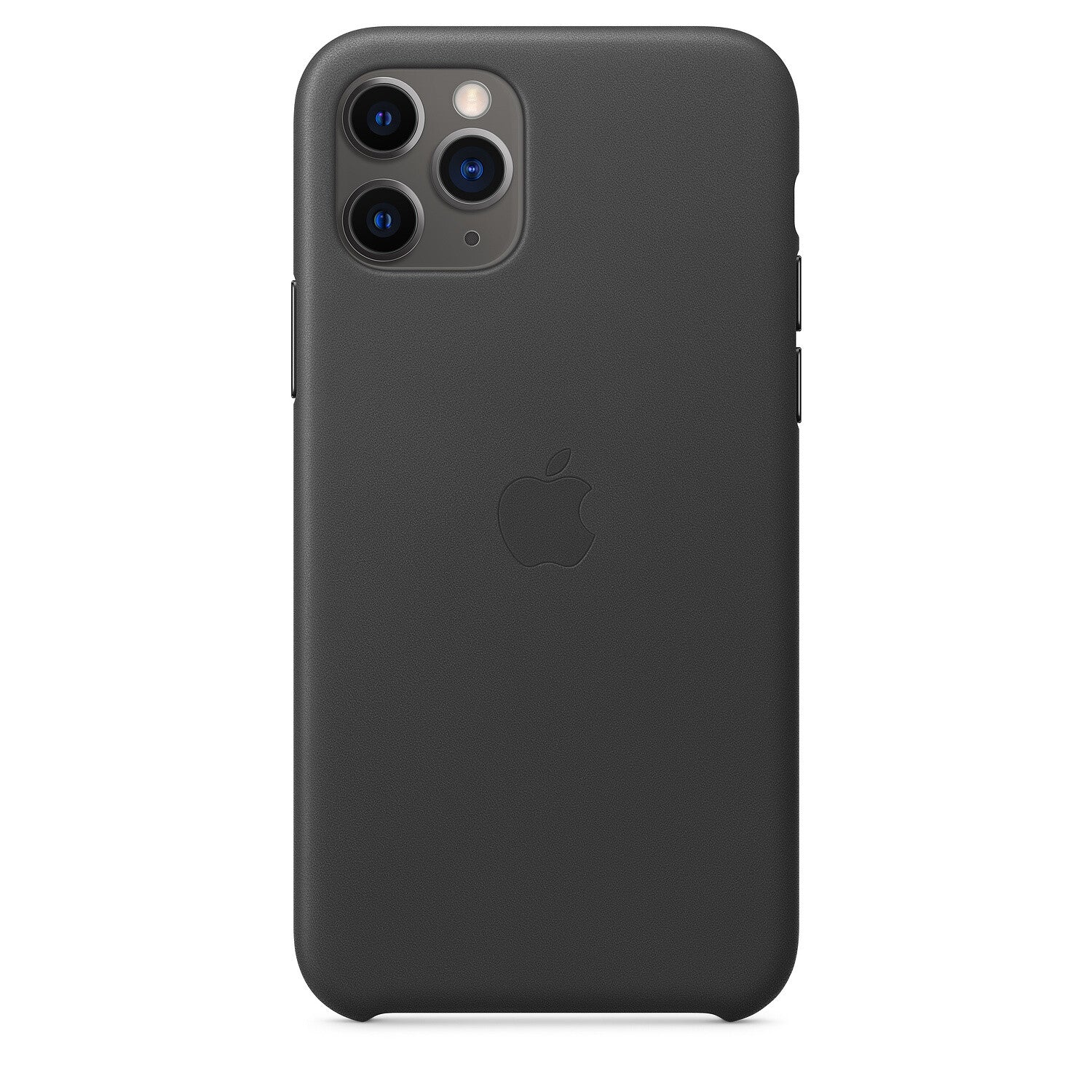 Apple iPhone 11 Pro Leather Case - Zwart