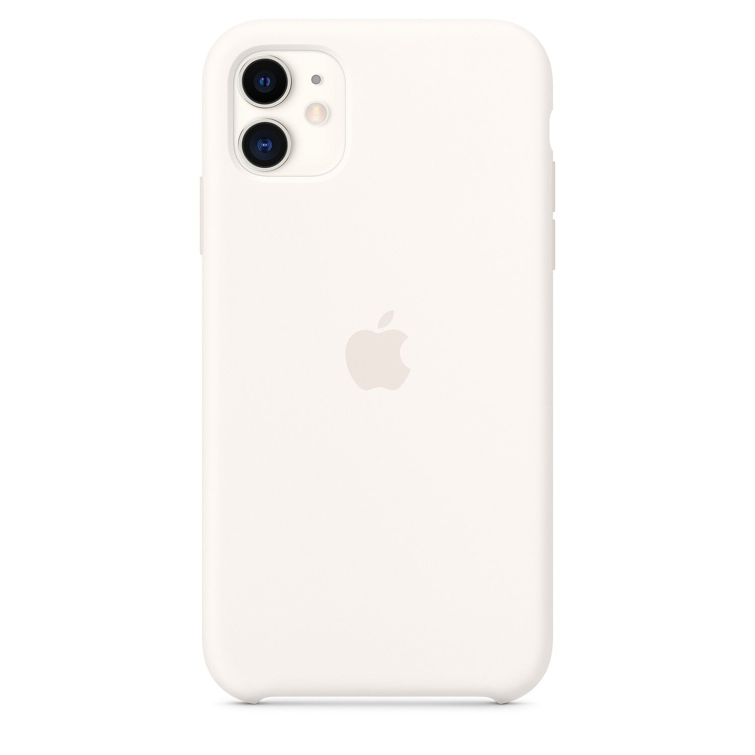 Apple iPhone 11 Silicone Case - Wit