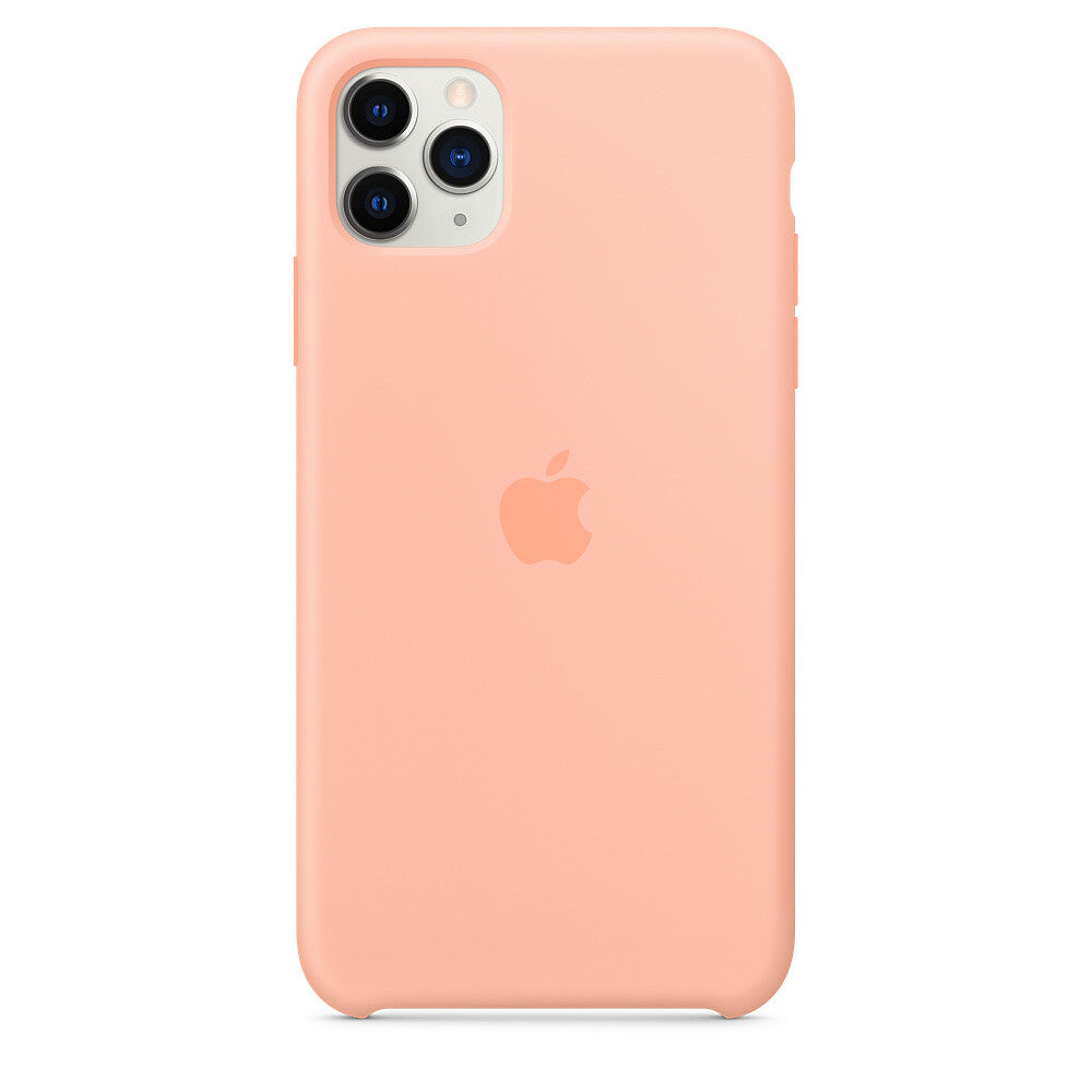 Apple iPhone 11 Pro Max Silicone Case  - Oranje