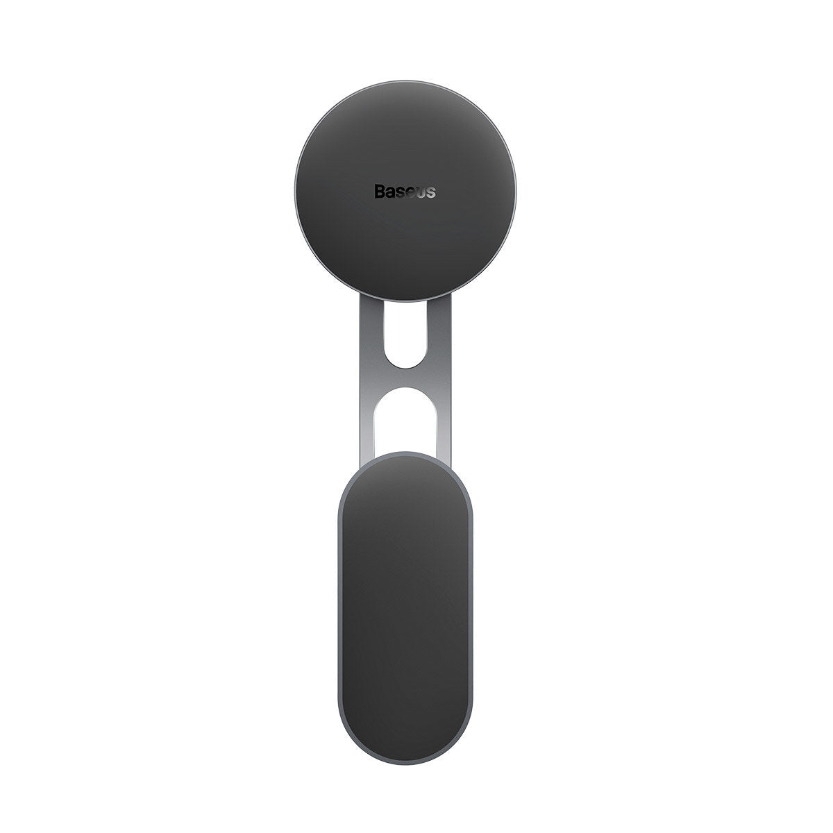 Baseus T-Space Foldable Magnetic Phone Holder Suitable for Tesla Car - Compatible with MagSafe - Adjustable - Silver