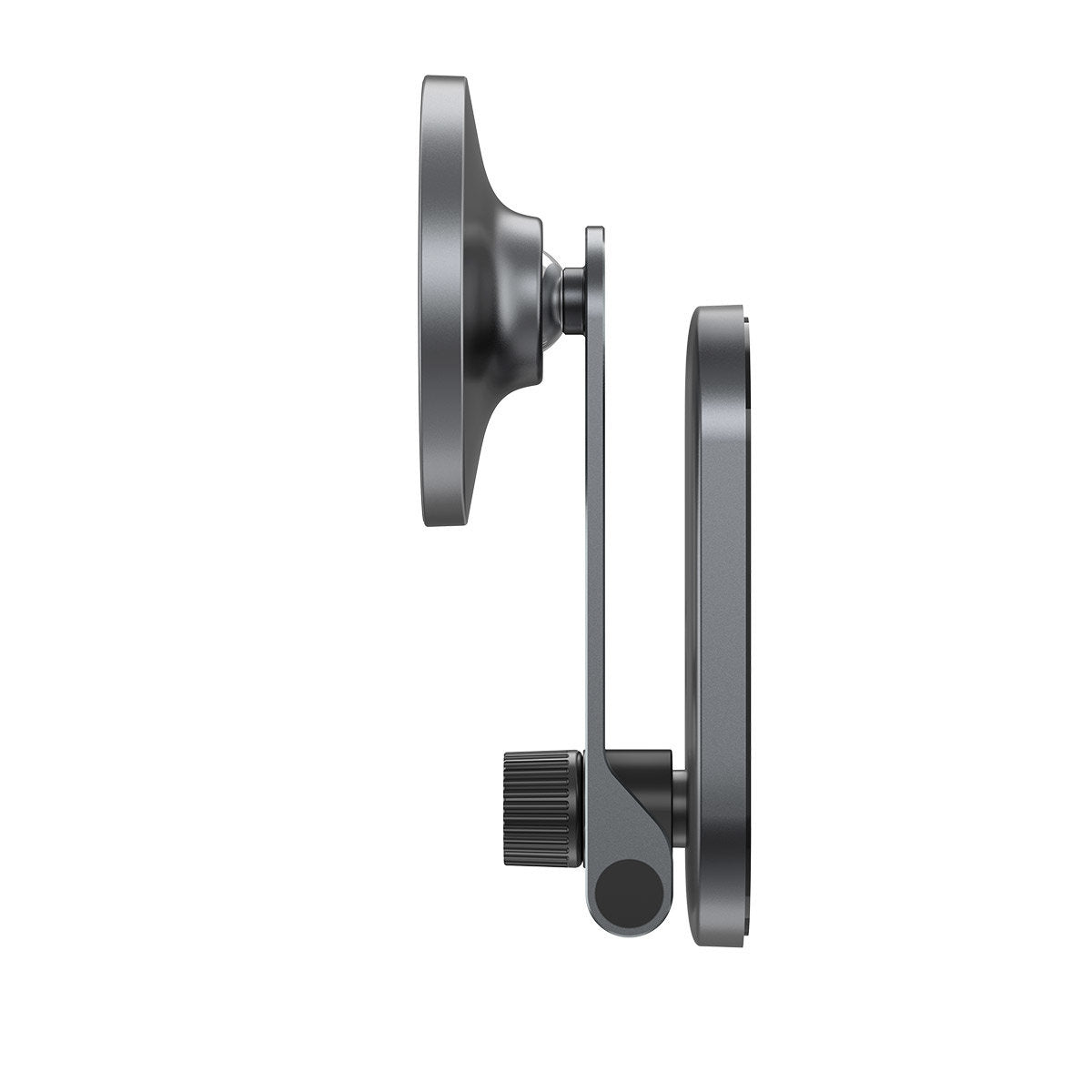 Baseus T-Space Foldable Magnetic Phone Holder Suitable for Tesla Car - Compatible with MagSafe - Adjustable - Silver