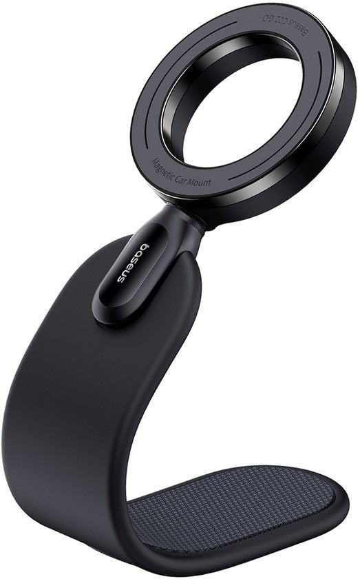 Baseus C02 Go telefoonhouder auto - magnetisch voor dashboard - MagSafe - buigbaar en verstelbaar - Zwart