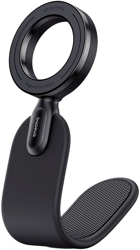 Baseus C02 Go telefoonhouder auto - magnetisch voor dashboard - MagSafe - buigbaar en verstelbaar - Zwart