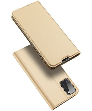 Dux Ducis Skin Pro Series Booktype Hoesje voor Samsung Galaxy A41 - Goud