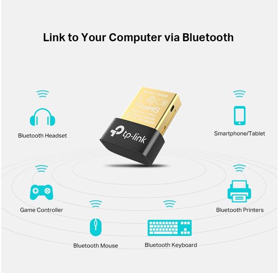 TP-Link UB400 bluetooth adapter - USB - Bluetooth 4.0