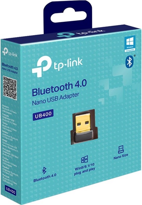 TP-Link UB400 bluetooth adapter - USB - Bluetooth 4.0
