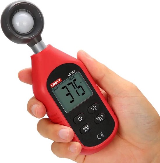 UNI-T luxmeter - digitaal LCD - 200.000 lux