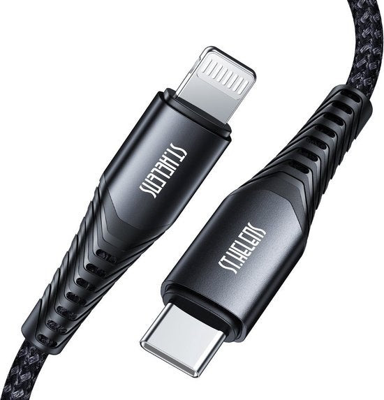 Joyroom MFi-gecertificeerde Kabel USB-C naar Lightning - 1.2 meter - 2.1 A