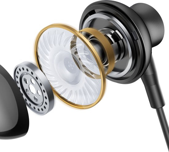 Joyroom oordopjes - USB-C met microfoon - Zwart
