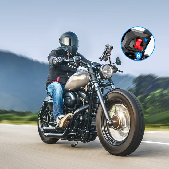 Joyroom motorhouder - tot 7 inch - Zwart