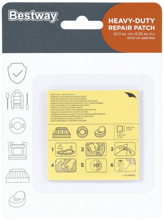Bestway Flowclear reparatieplakker - extra zwaar