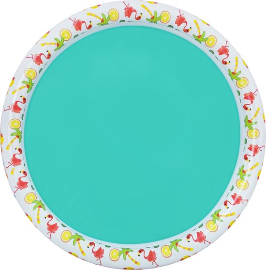 Bestway opblaasbaar zwembad set van 3 - met zwemband en strandbal - ⌀ 120 cm